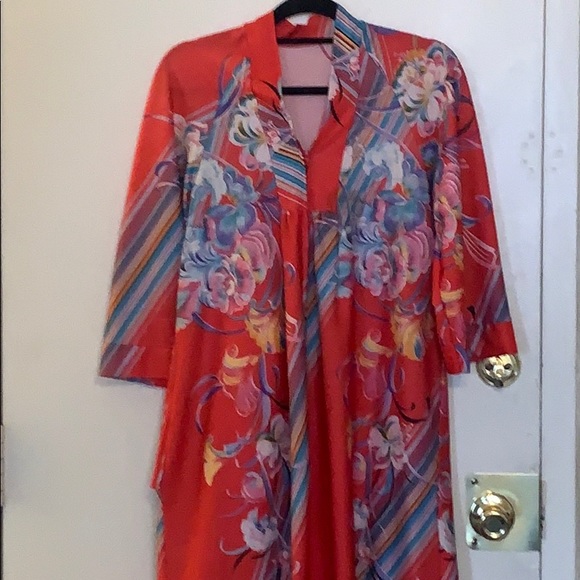 Vintage 1970’s zip up robe - Picture 2 of 3